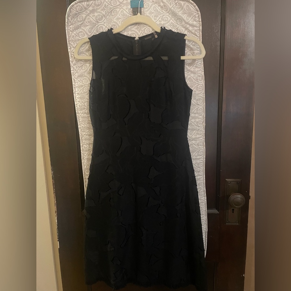 Elie Tahari Black Sleeveless Dress